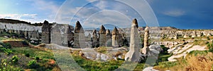 Goreme panorama in Turkey