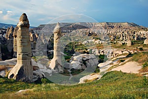 Goreme panorama in Turkey