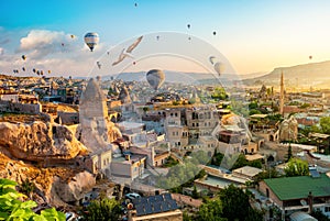 Goreme town Cappadocia
