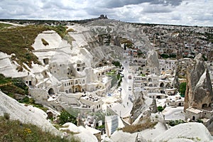 Cappadocia city landscape