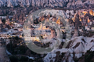Goreme Village In Cappadocia photo
