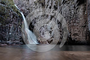 Gorg Negre waterfall in Catalonia