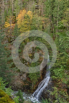 Gorge Creek Falls near Marblemount, North Cascades Highway