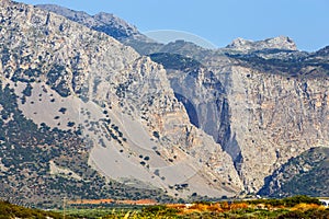Gorge Ha in north east Crete, Greece