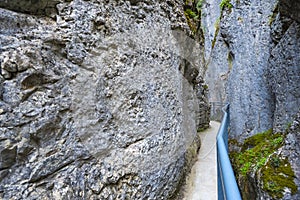 Gorge of La Yecla, Burgos, Spain photo