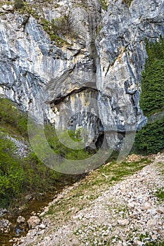 Gorge of La Yecla, Burgos, Spain photo