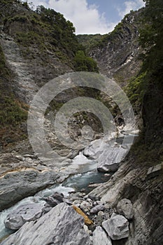 Gorge in the Taroko National Park, Taiwan, Asia