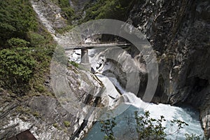 Gorge in the Taroko National Park, Taiwan, Asia