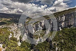 Gorge of Verdon (Gorges Du Verdon ) in Provence, Cote d'Azur, Fr