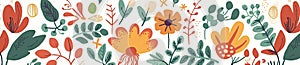 Gorgeous assortment of flowers featuring roses, foliage, elegant bouquets, and floral arrangements. Generative AI