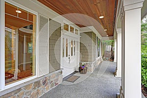 Gorgeous big Craftsman home with lovely covered porch.