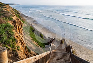 Gorgeous California coast Pacific Ocean background