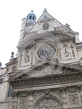 A gorgeous church building near le PanthÃÂ©on, Paris photo