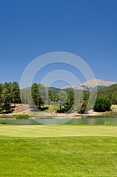 A gorgeous golf course in Arizona