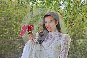 Gorgeous Hispanic Bride