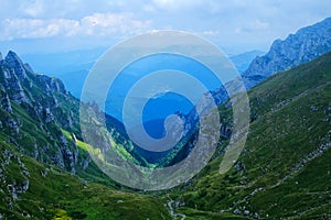 Gorgeous landscape on the way to Omu Peak