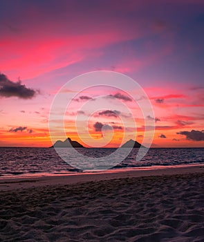 Gorgeous Lanikai Beach Sunrise