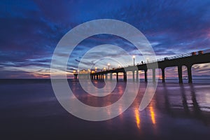 Gorgeous Manhattan Beach Pier After Sunset