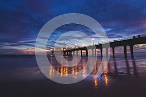 Gorgeous Manhattan Beach Pier After Sunset