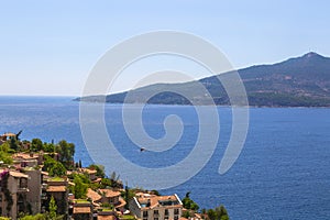 Gorgeous Mediterranean view in Kalkan of Antalya.