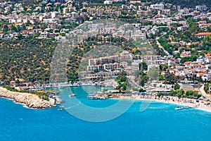 Gorgeous Mediterranean view in Kalkan of Antalya.