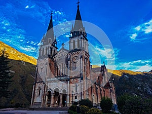 Gorgeous Monastery at the Top of Mountain