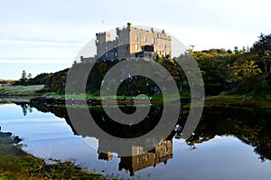 Gorgeous Reflection of Dunvegan Castle in the Loch