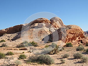 Gorgeous rocks in the desert
