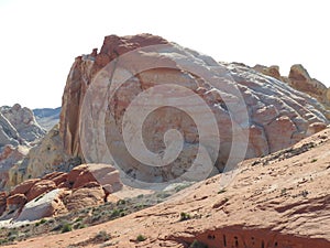 Gorgeous rocks in the desert