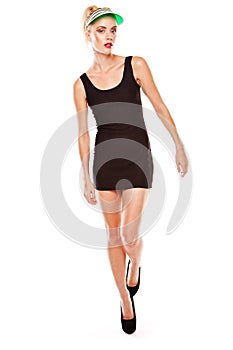 Gorgeous shapely woman