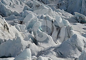 Gorgeous Snow Covered Icey Landscape in Iceland