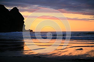 Gorgeous Sunset at Piha Beach