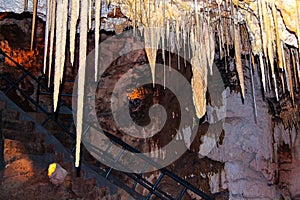 Gorgeous view of Crystal Caves of Bermuda.