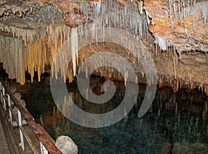 Gorgeous view of Crystal Caves of Bermuda.  Beautiful backgrounds