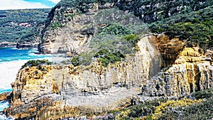 Gorgeous view of Maingon Bay, Port Arthur, Tasmania.