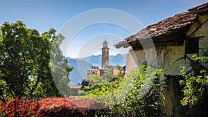 The gorgeous village of Soglio Val Bragaglia, Grisons, Switzerland