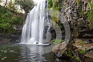 Gorgeous waterfall in Costa Rica