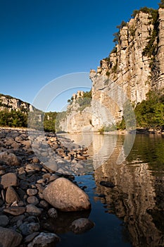Gorges of Chassezac in Ardeche, France photo