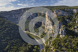 Gorges de Ardeche, Auvergne-Rhone-Alpes, France