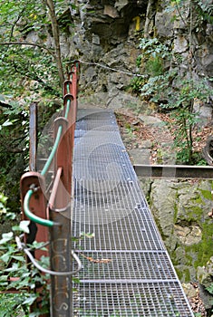 The Gorges de CaranÃ§a. French Pyrenees. Languedoc-Roussillon. France.