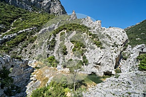Gorges de Galamus, Languedoc Roussillon, France