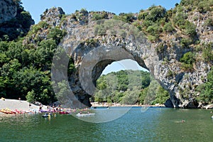 Gorges de LÃÂ´Ardeche, Provence, France, photo