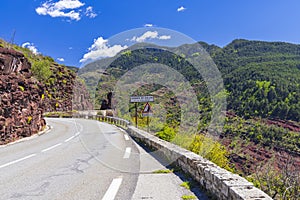 Gorges Du Daluis Regional Nature Reserve, Var river, Alpes-Maritimes, Provence-Alpes-Cote d'Azur, France photo