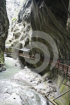 Gorges in Switzerland photo