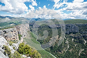 Gorges of Verdon canyon, South of france