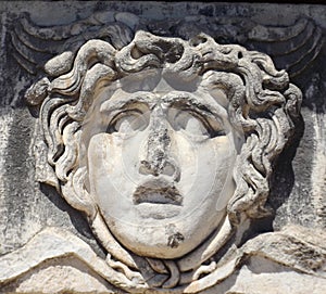 Gorgon Medusa in Didim Turkey