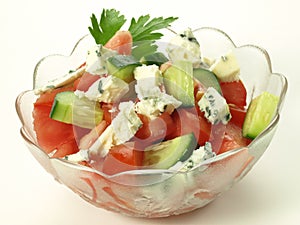 Gorgonzola salad photo