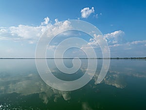 Gorgova lake within Danube Delta, Romania