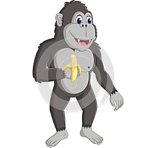 Gorilla cartoon