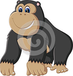 Gorilla cartoon